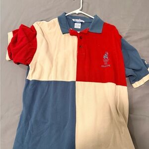 Colorblock Polo Shirt